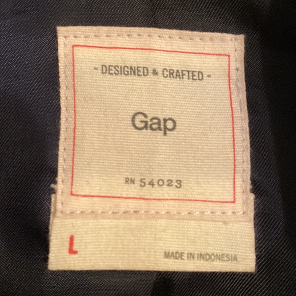 GAP wool blend moto jacket - Picture 2 of 12